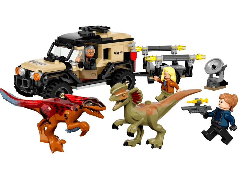 LEGO® Jurassic World™ Pyroraptor és Dilophosaurus szállítás (76951)