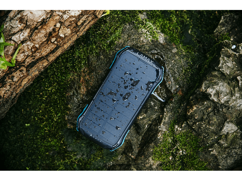 LAMAX Journey 12000mAh Napelemes powerbank