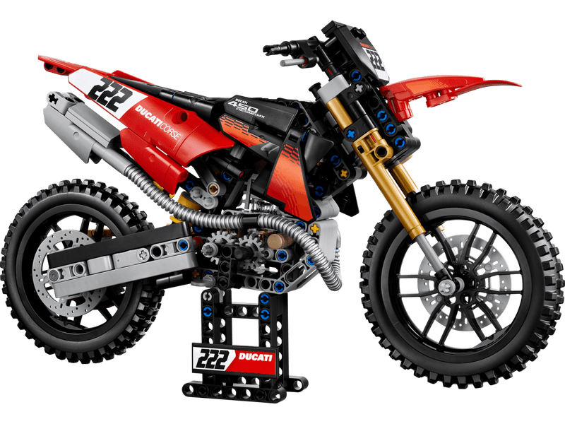 LEGO® Technic™ Ducati Desmo450 MX Factory motorkerékpár (42238)