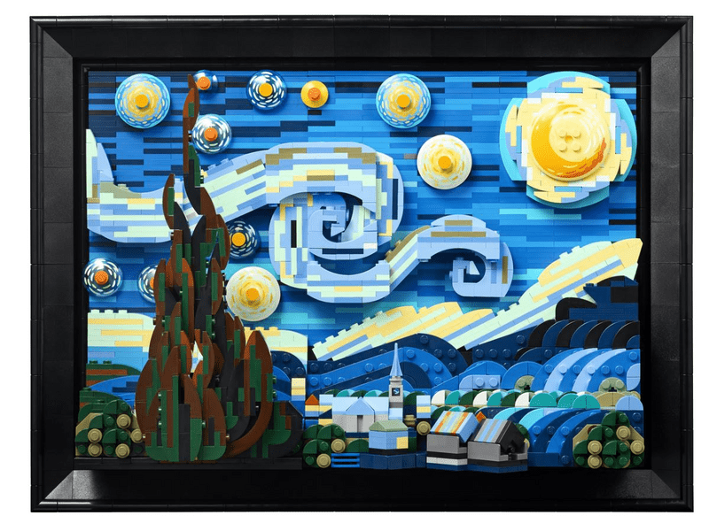 LEGO® Ideje Vincent van Gogh - Zvjezdana noć (21333)