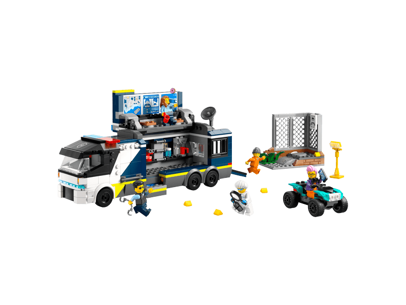 LEGO® City policijski pokretni kriminalistički laboratorij (60418)