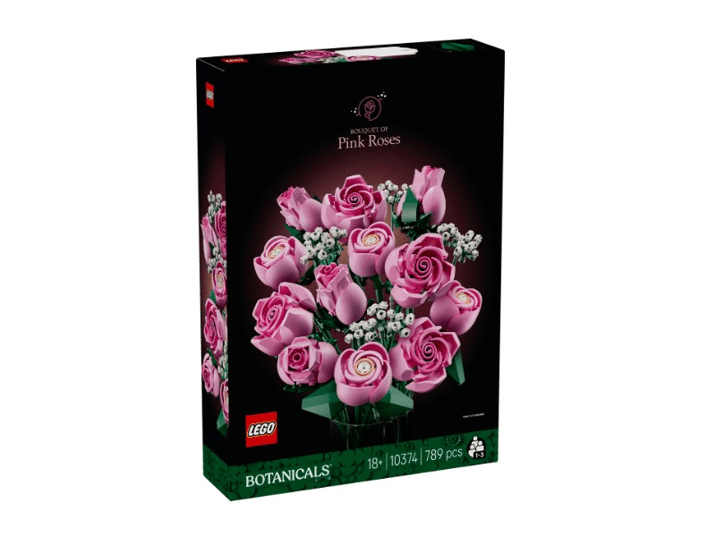LEGO® Botanicals Rózsaszín virágcsokor (10374)