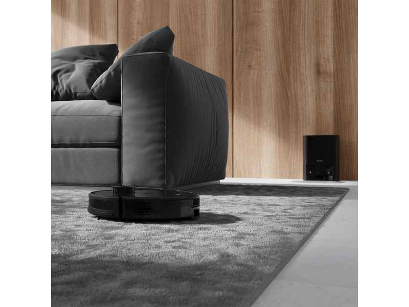Tesla AI300 Plus pametni robotski usisavač, crni