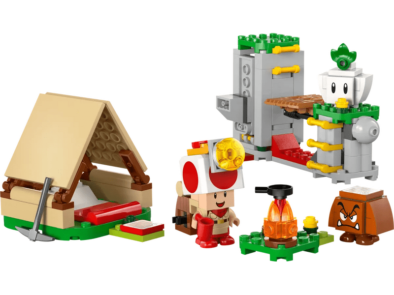 LEGO® Super Mario™ Kamp kapetana Toada (72040)