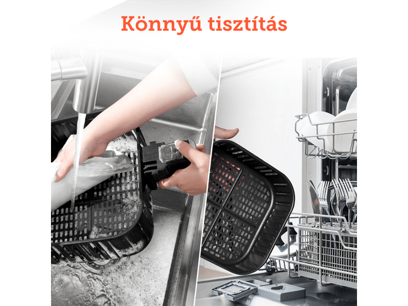 Cosori CP258-AF-DEU Steel Forrólevegős Sütő és Aszalógép