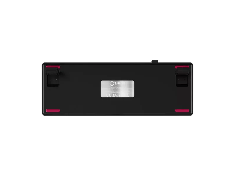 Lorgar KBP70MW Billentyűzet, fekete (LRG-KBP70MW-BK-US)