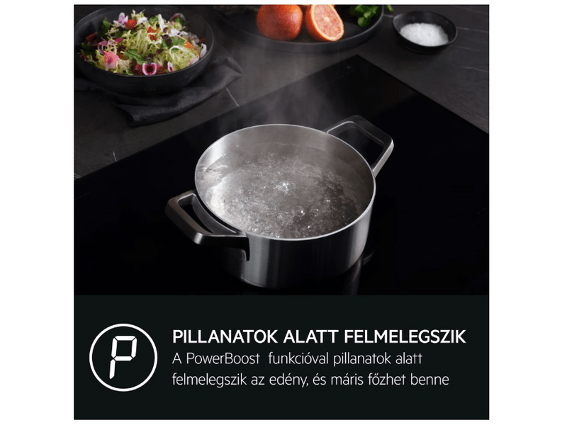 AEG TO64IA0AIT Beépíthető indukciós főzőlap, SaphirMatt® SE