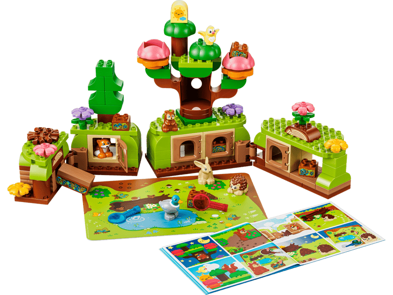 LEGO® DUPLO® Kalandos erdő vadállatokkal (10480)