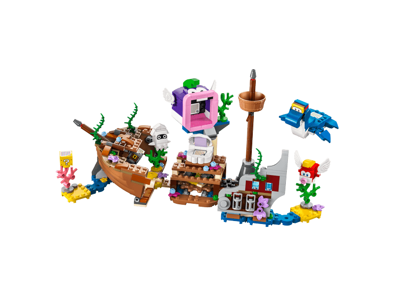 LEGO® Super Mario™ Dorrie elsüllyedt hajóroncs kalandjai kiegészítő szett (71432)