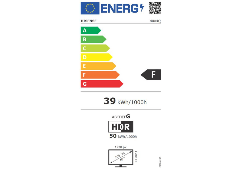 Hisense 40A4Q 40" FHD Smart televizor