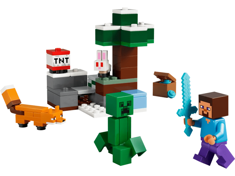 LEGO® Minecraft® Steve tajgai kalandjai (21583)