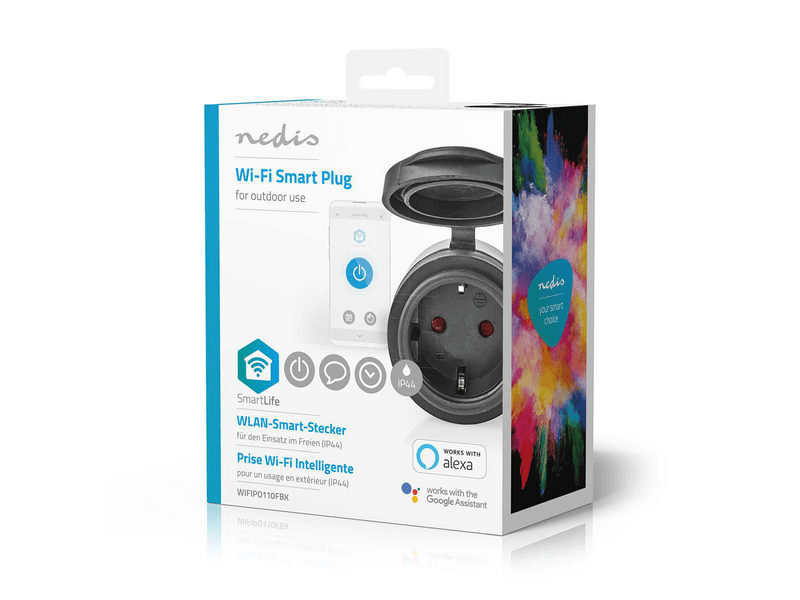 Nedis WIFIPO110FBK Okos konnektor