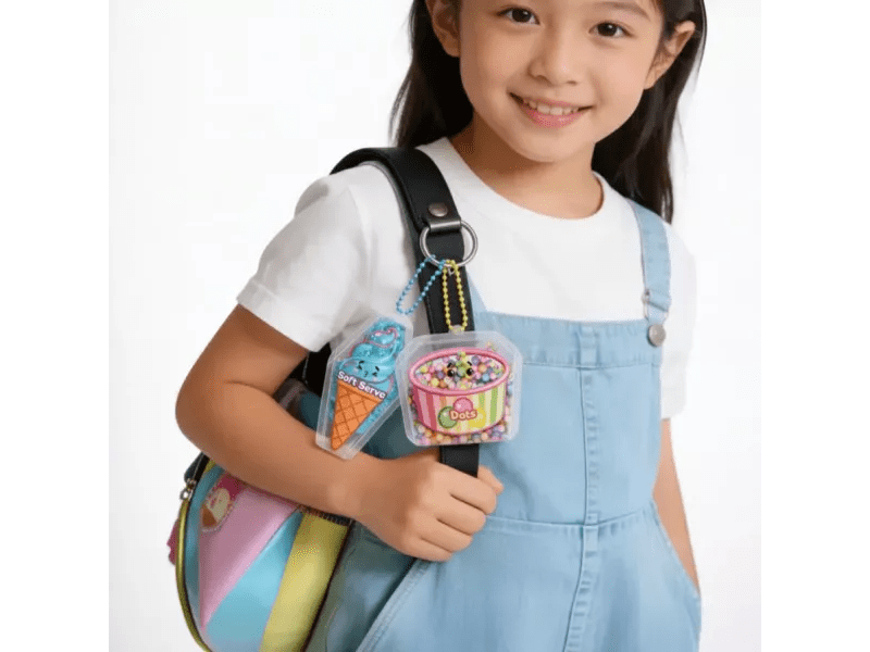 Puffy Pouches: Pufi charm design szett - fagyizó (HUN4294)