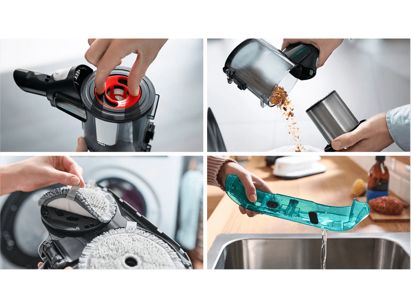 Bosch BCS712HYG5 Unlimited 7 ProHygienic Aqua Vezeték nélküli porszívó