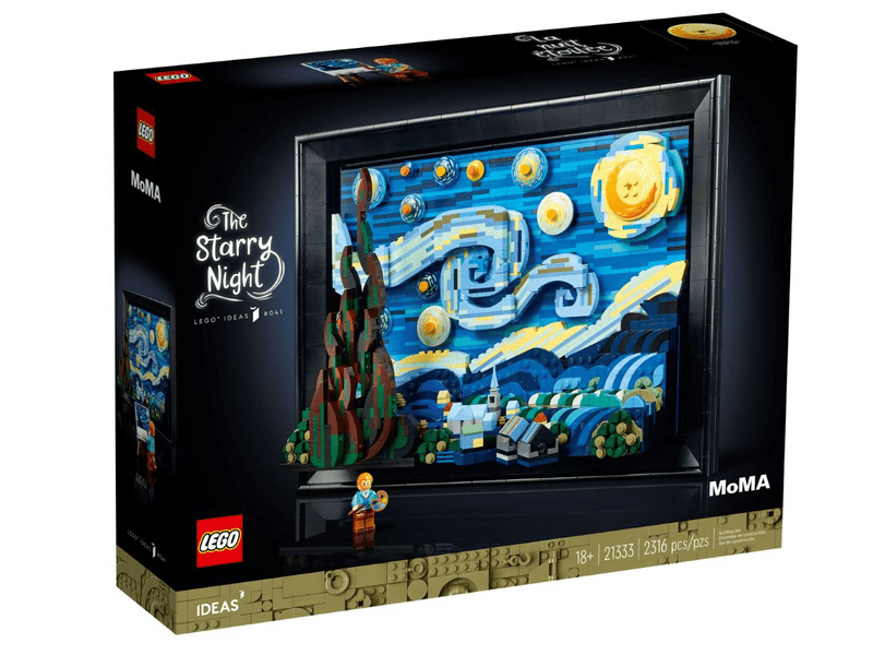 LEGO® Ideje Vincent van Gogh - Zvjezdana noć (21333)