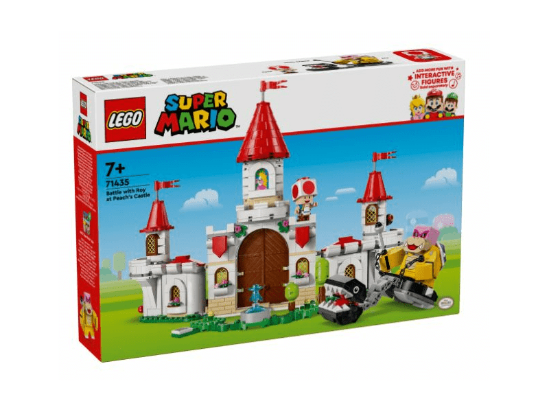 LEGO ROY TÁMADÁSA PEACH KASTÉLYÁNÁL