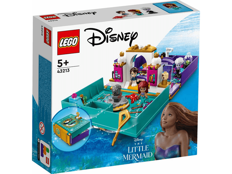 LEGO® Disney™ A kis hableány mesekönyv (43213)