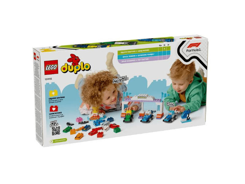 LEGO® DUPLO® City Adventures F1® trkaći automobili i vozači (10445)