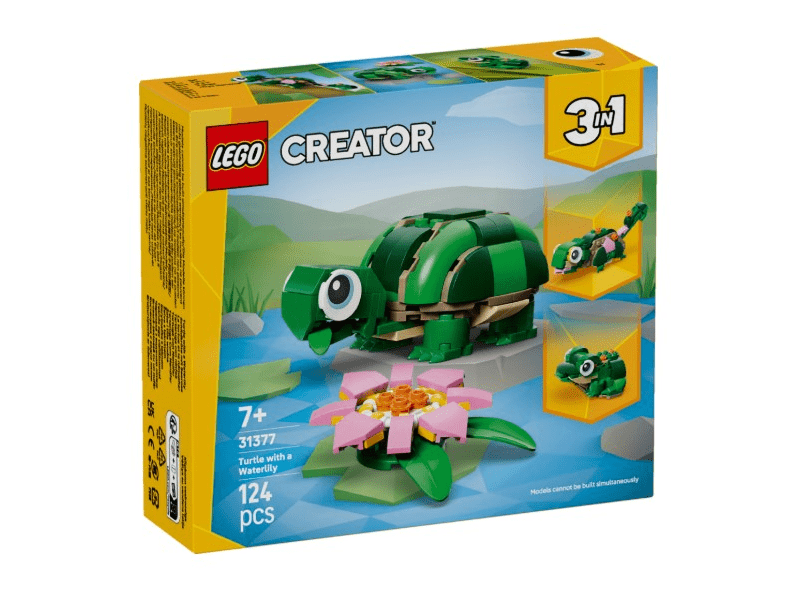 LEGO® Creator Teknős egy vízililiom-virággal (31377)