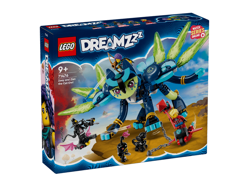 LEGO® DREAMZzz™ Zoey i mačka-sova Zian (71476)