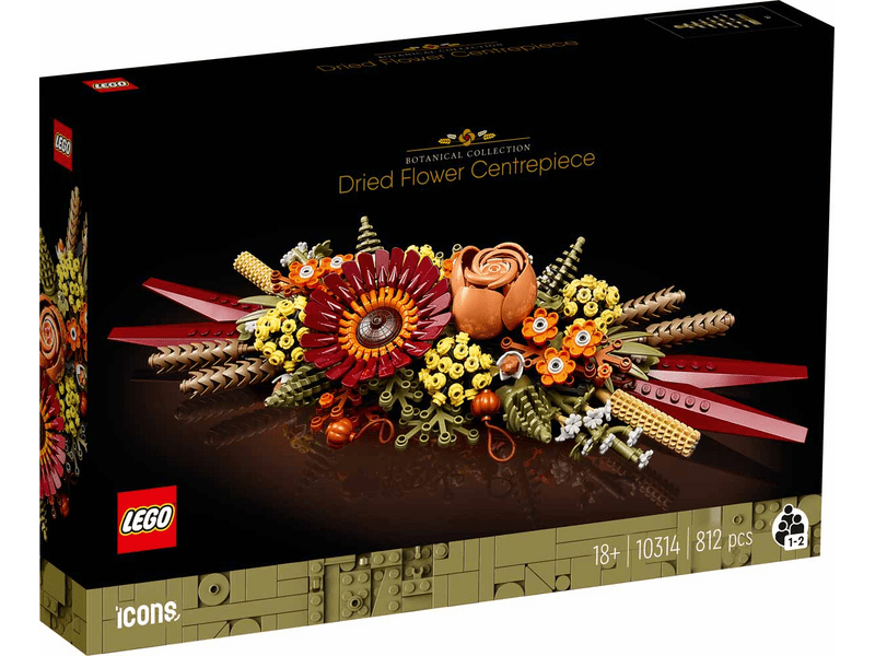 LEGO® Icons Szárazvirág-dekoráció (10314)