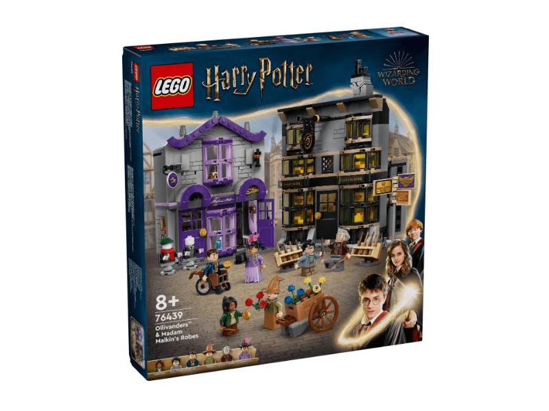 LEGO® Harry Potter™ Ollivander™ i Madam Malkin: Krojenje ogrtača (76439)