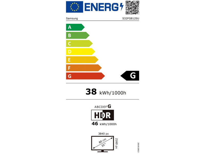 Samsung LS32FG812SUXEN Odyssey G8 OLED 32