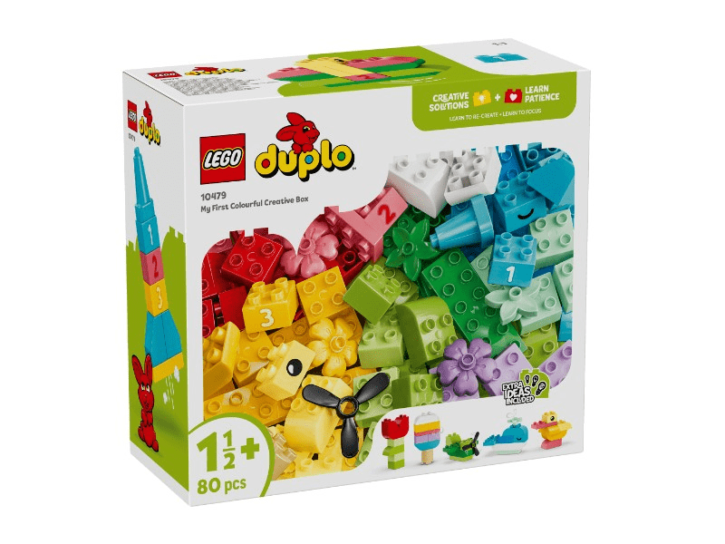 LEGO® DUPLO® Classic színpompás, kreatív csomag (10479)