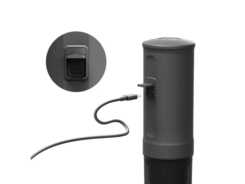 Outin Nano Akkus hordozható kávéfőző, szürke