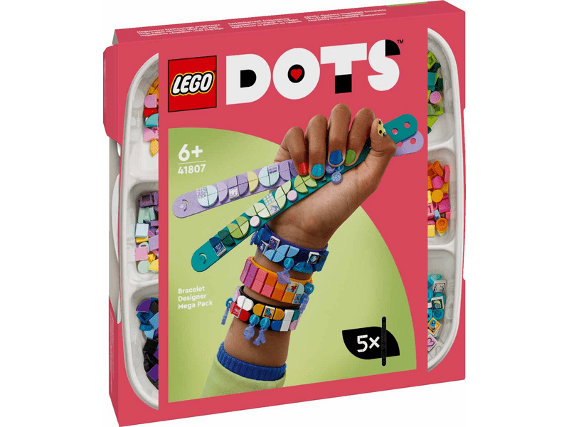 LEGO® DOTS Karkötőtervező óriáscsomag (41807)