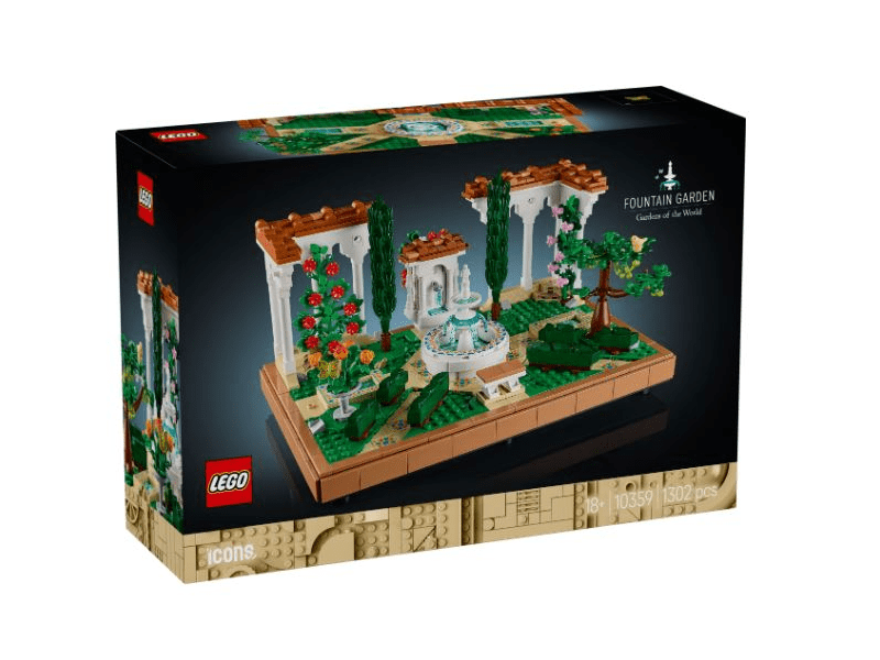LEGO® Ikone Vrt s fontanama (10359)