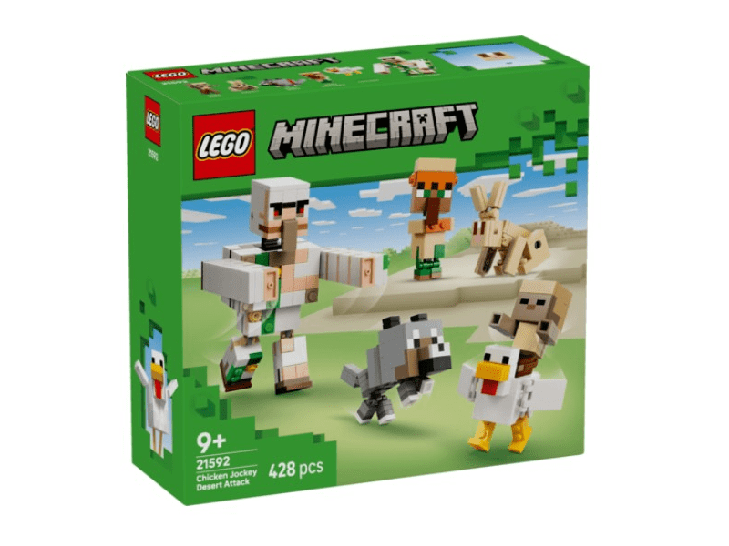LEGO® Minecraft® Csirkezsoké, támadás a sivatagban (21592)