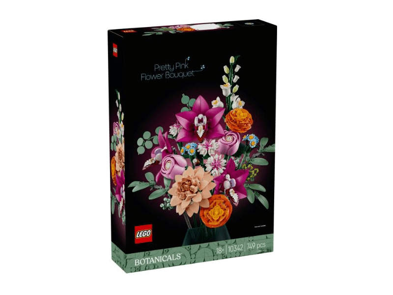 LEGO® Botanicals Rózsaszín virágcsokor (10342)