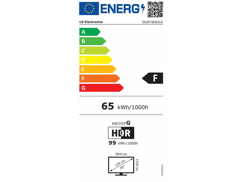 Smart LED TV, 4K UHD, HDR, webOS