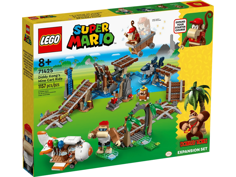 LEGO® Super Mario™ Diddy Kong utazása a bányacsillében kiegészítő szett (71425)