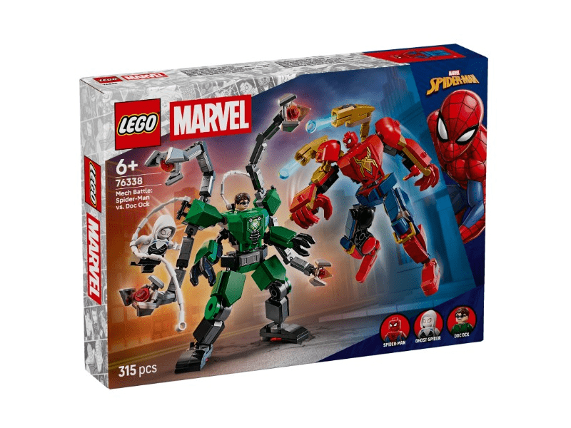 LEGO® Marvel Robotharc: Pókember vs. Doc Ock (76338)