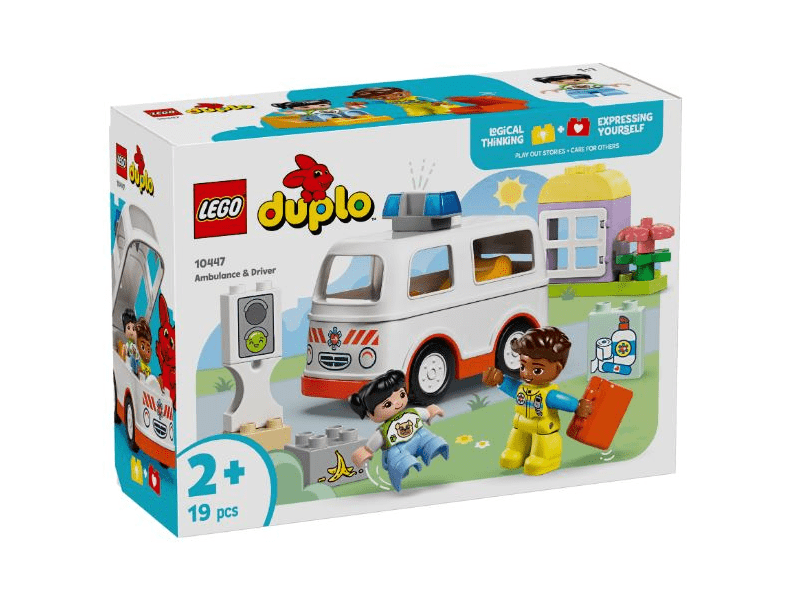 LEGO® DUPLO® Hitna pomoć i vozač hitne pomoći (10447)