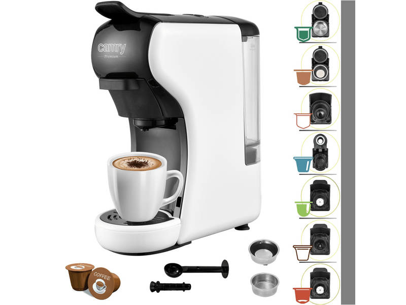 Camry CR 4414 Multikapszulás kávéfőző, fehér