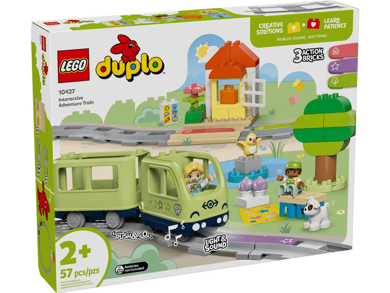 LEGO® DUPLO® Town Interaktív kalandvonat (10427)