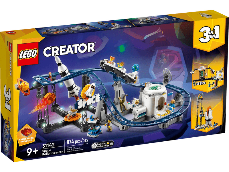 LEGO® Creator 3 az 1-ben Űrhajós hullámvasút (31142)