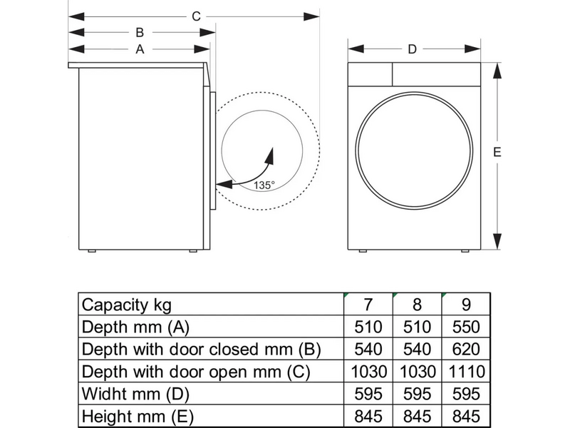 Gorenje DG2P8CP Hőszivattyús szárítógép