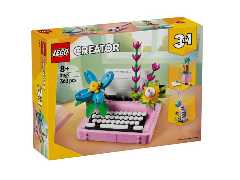 LEGO® Creator Pisaći stroj s cvijećem (31169)