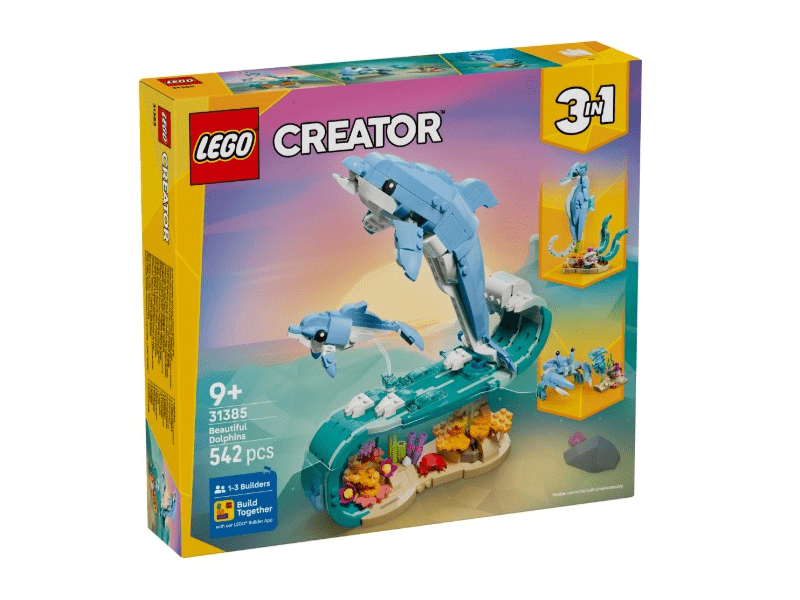 LEGO® Creator Tengeri állatok: Csodálatos delfinek (31385)