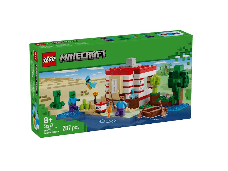 LEGO® Minecraft® Kuća s dinamitom u džungli (21275)