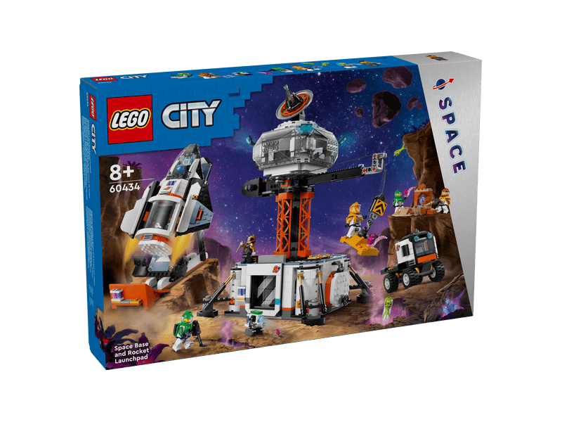 LEGO® City Űrbázis és rakétakilövő (60434)