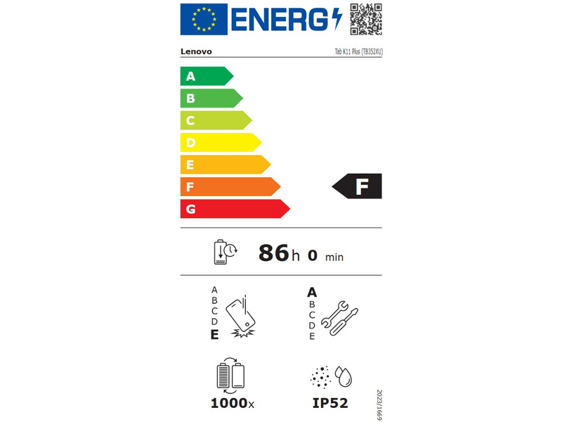 Lenovo Tab K11 Plus (ZAEW0000GR) 8/256GB Tablet