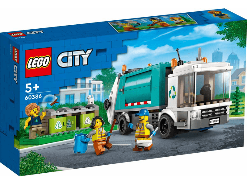 LEGO® City Szelektív kukásautó (60386)