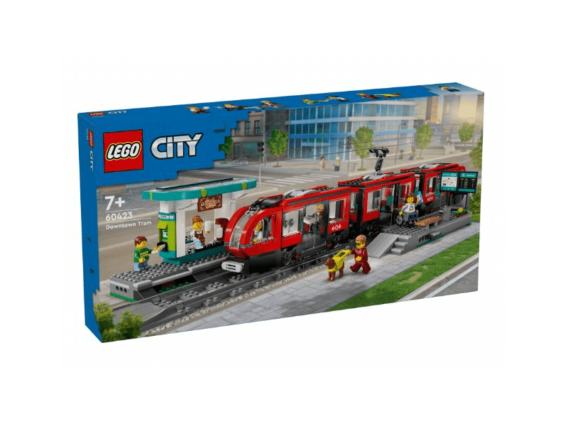 LEGO® City tramvaj i stanica u središtu grada (60423)