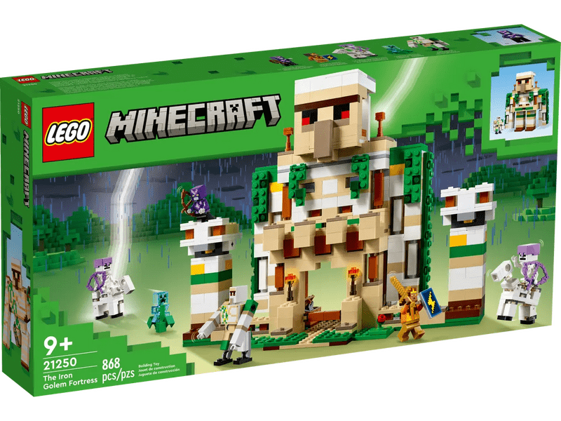 LEGO® Minecraft® A vasgólem erődje (21250)