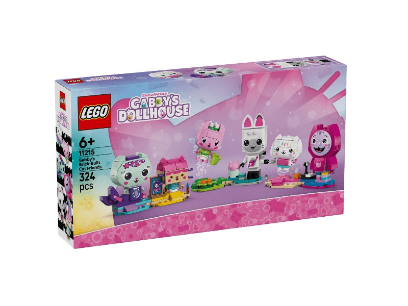 LEGO® Gabi babaháza Gabi kockákból épült cicabarátai (11215)